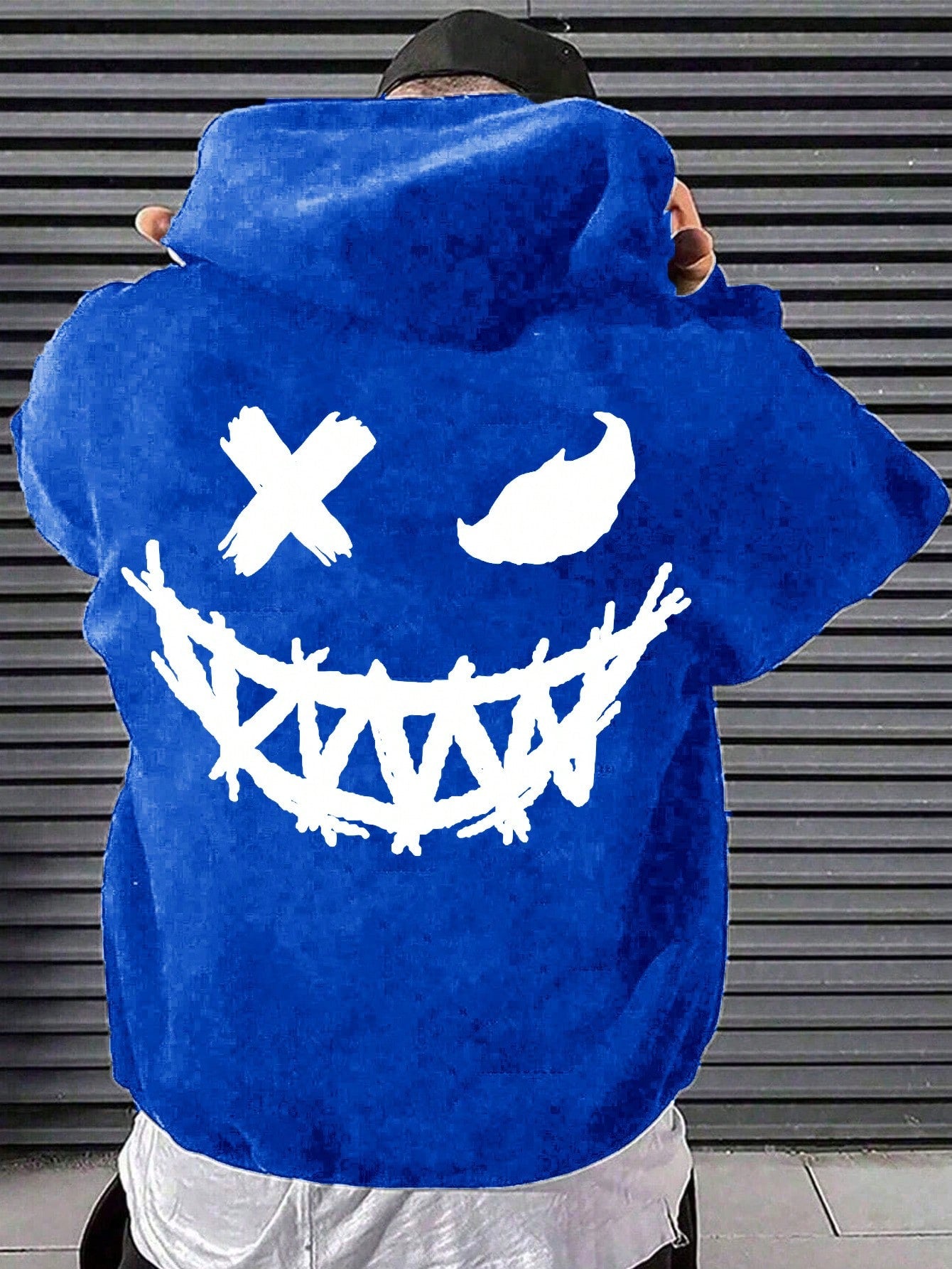 Teens Boy Casual Pattern Hooded Thick Sweatshirt, Suitable For Autumn/Winter