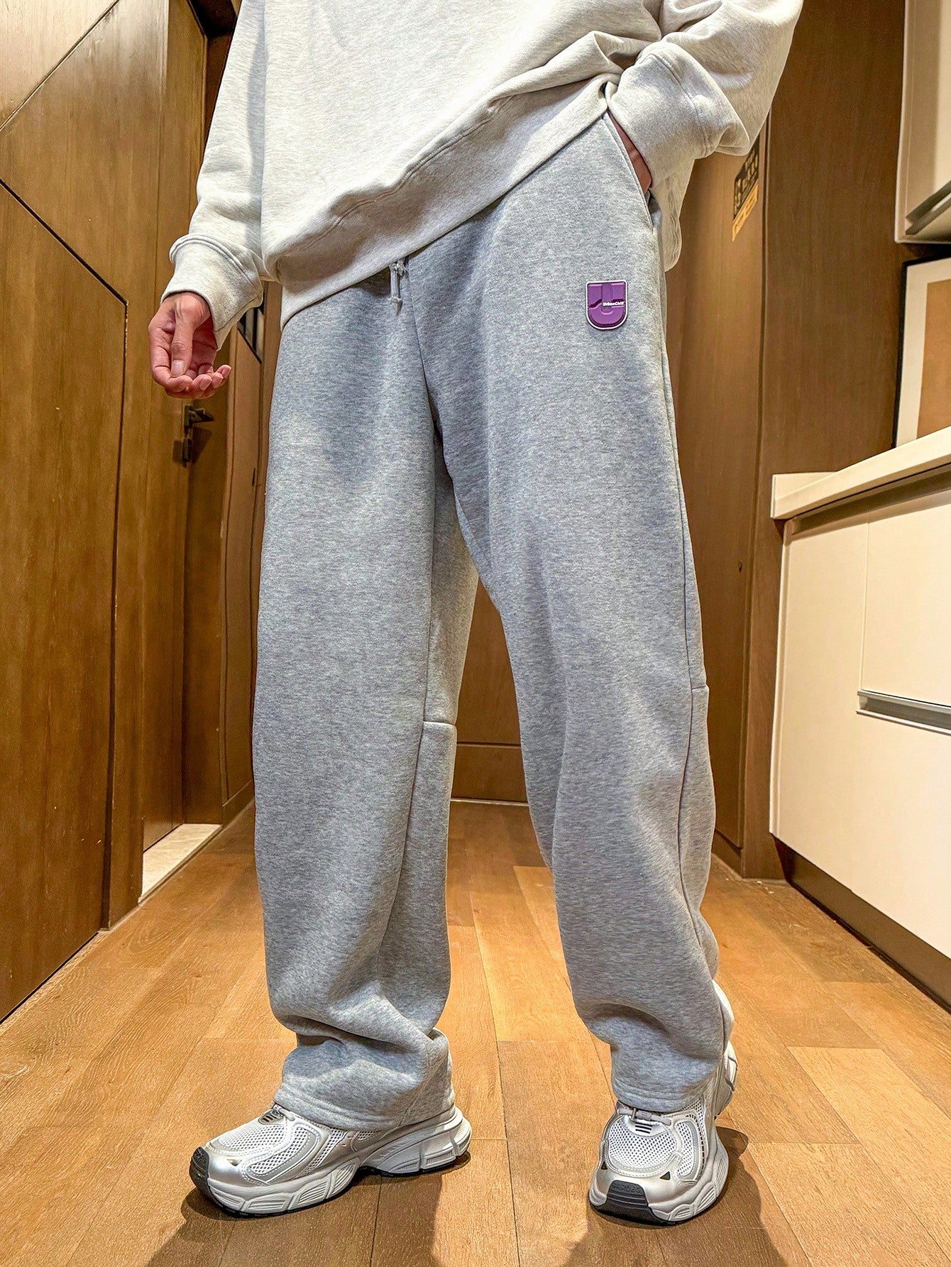 1pc Men & Teenage Boys Casual Comfortable Versatile Retro American Style Pants For Daily Wear