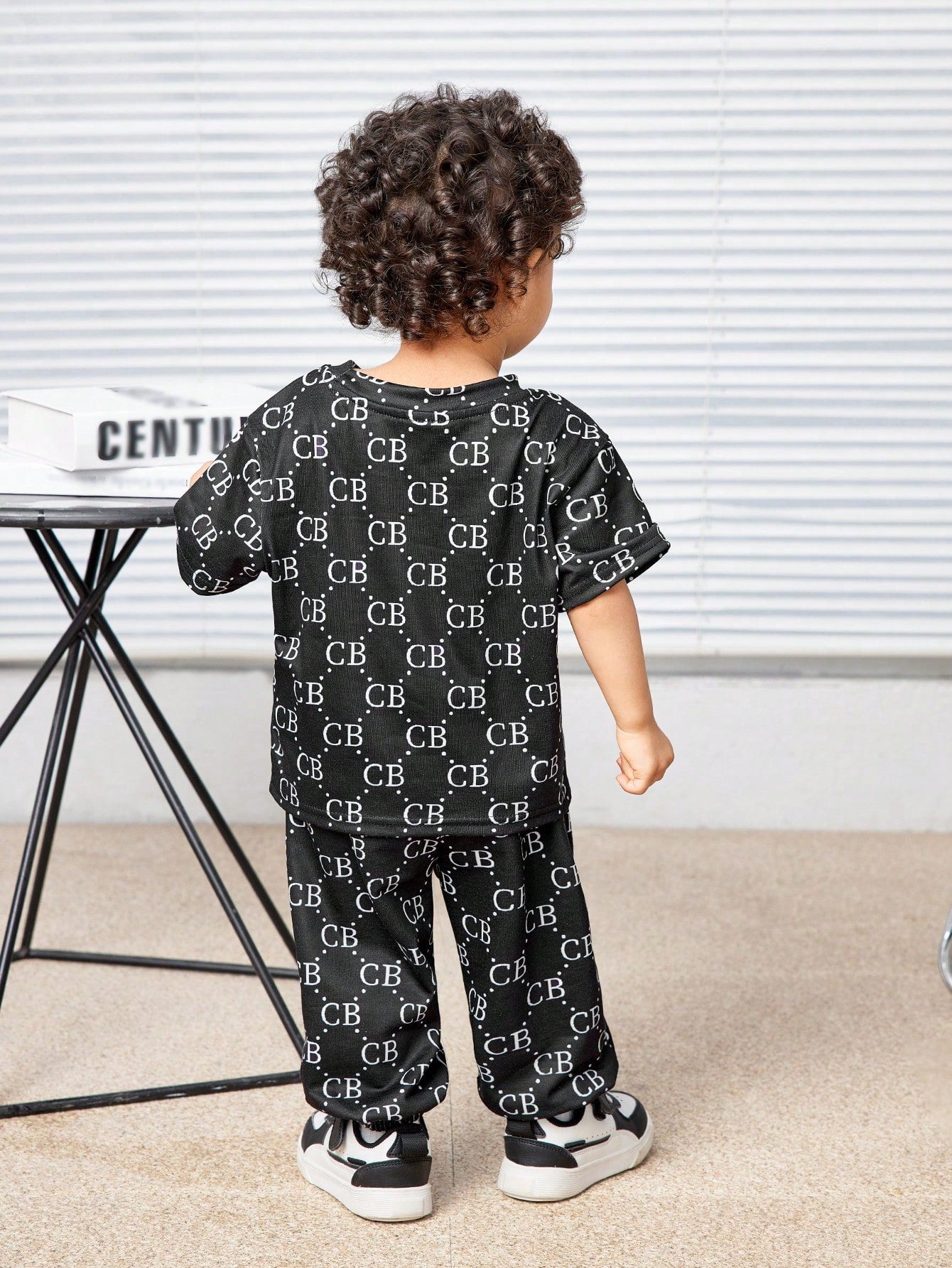 2pcs/Set Baby Boy/Girl Casual Street Fashion RaglanTop T-Shirt & Knit Cuffed Pants Outfit Suit