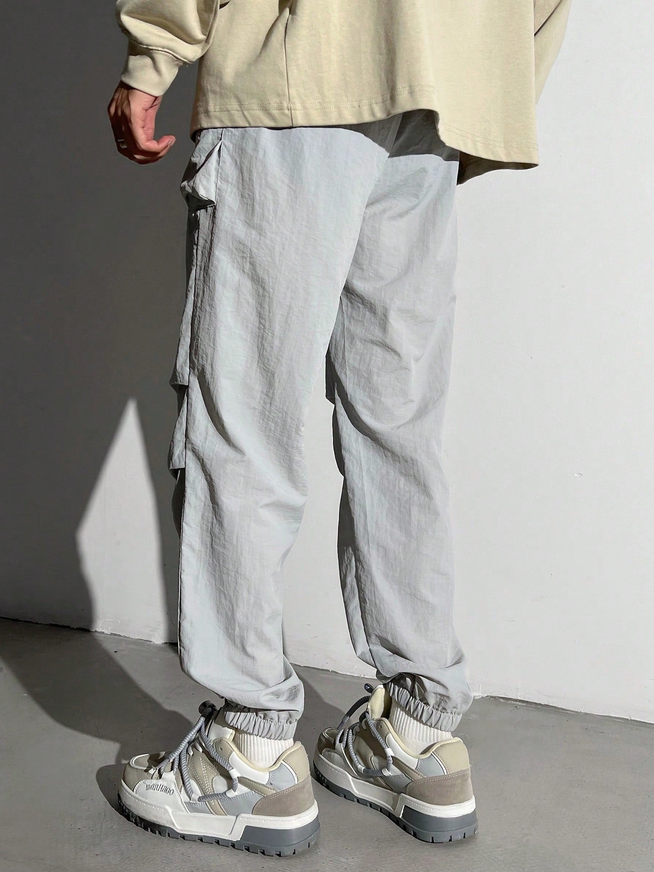 Teens Boys Casual Cargo Pants With 3D Pockets, Outdoor Military Sweatpants, Lightweight,